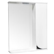 Зеркало-шкаф «Сура-55» (белый) 550х700х150
