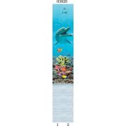 03820 д/ панели PANDA «Подводный мир» Панно Дельфин 2 шт. (8.1м2/уп=12шт)