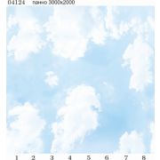 04124 д/ панели PANDA «Потолочная панель Небо» Панно 3м 8 шт. (8.1м2/уп=12шт)