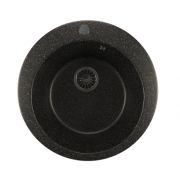 Мойка ML-GM13 круглая, черная (308), 495мм (525086)