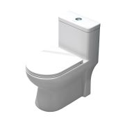 Монолит T1016B со встроенным биде, сиденье ДП (с гофрой и подводкой)